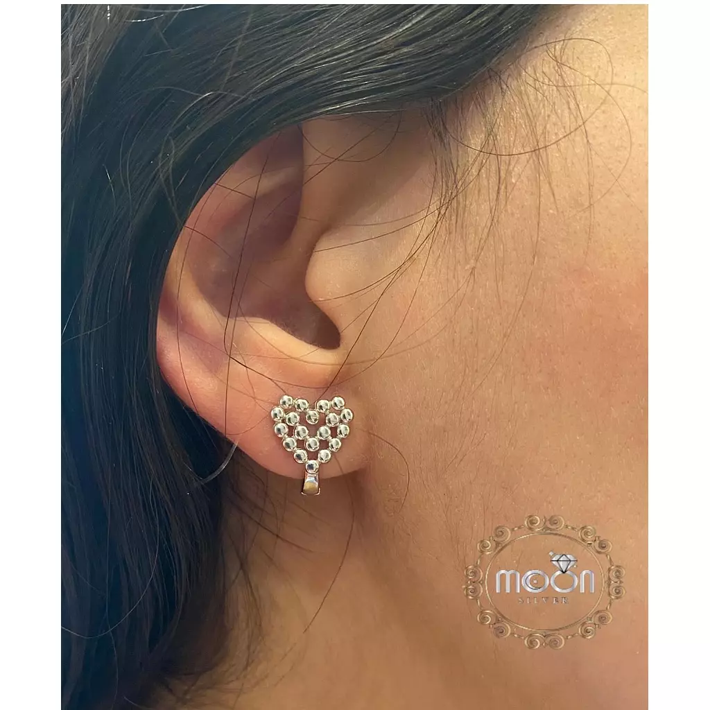 Heart earring