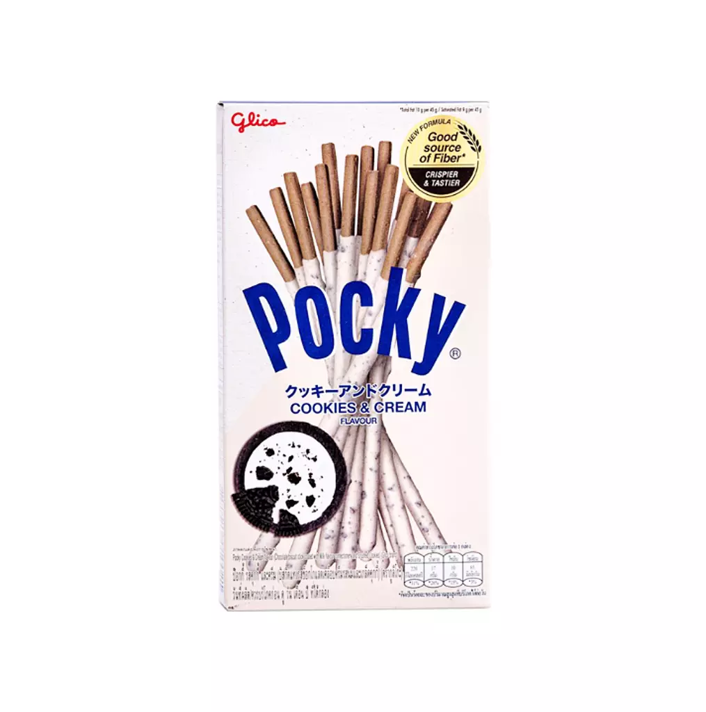 Pocky Cookies And Cream Biscuit Sticks