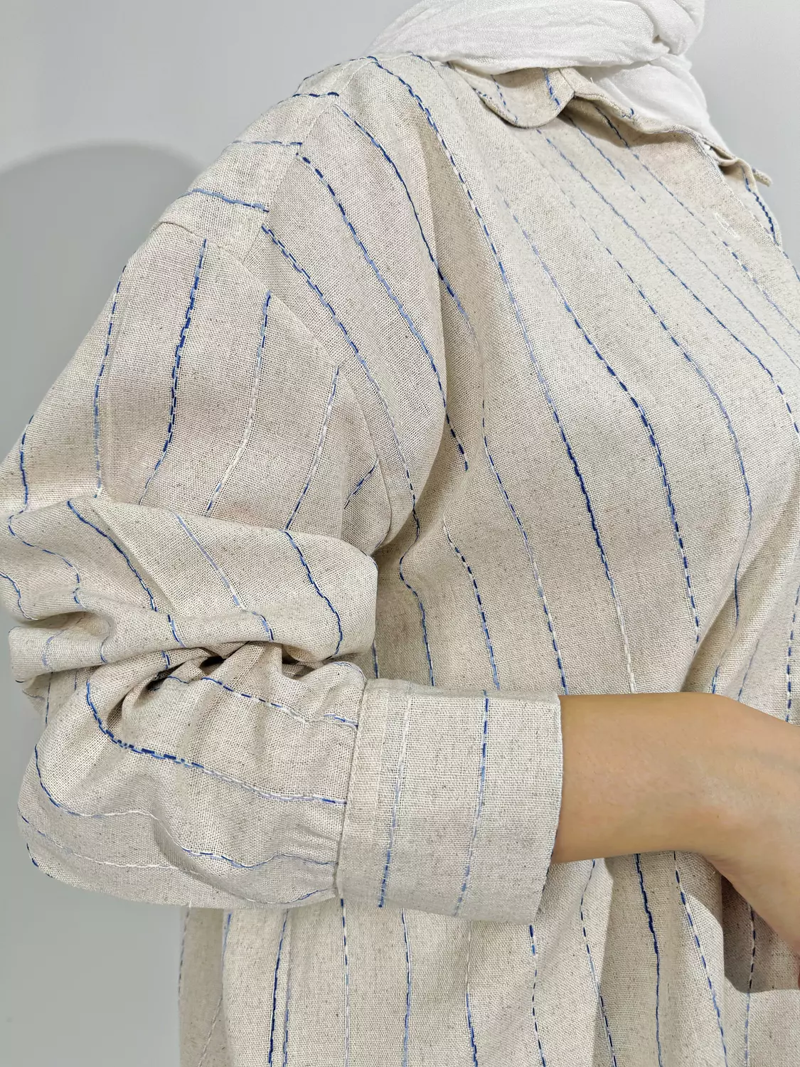 Striped Linen Shirt 19