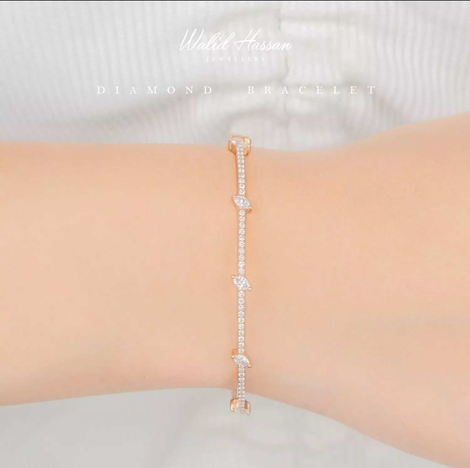 diamond bangle hover image