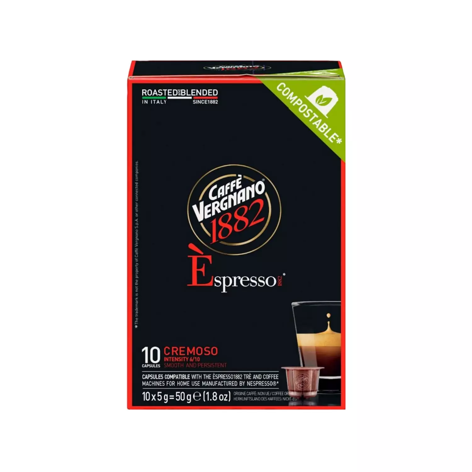 Capsules Cremoso Compatible Nespresso®* hover image