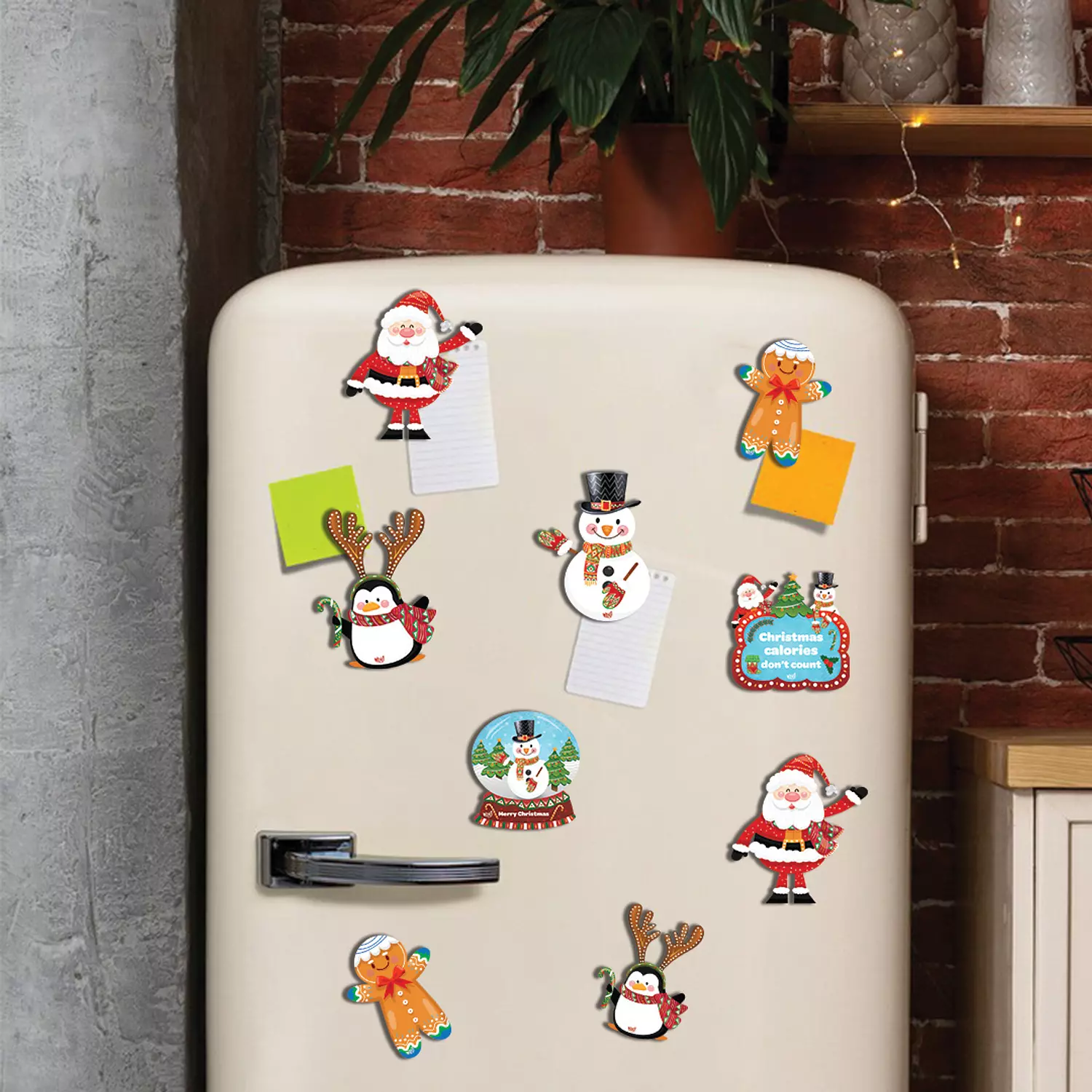 Chrsitmas Vibes Fridge Magnet hover image