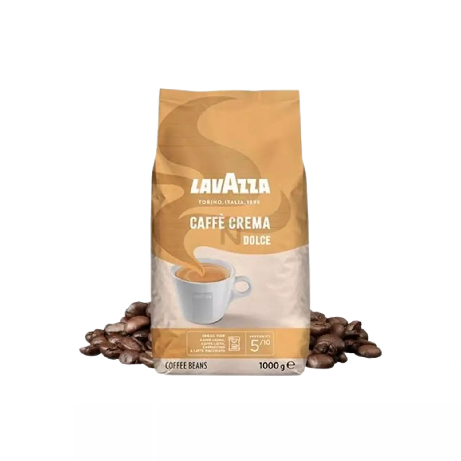 Lavazza Cafe Crema Dolce Whole Beans 1 Kg 5/10  hover image