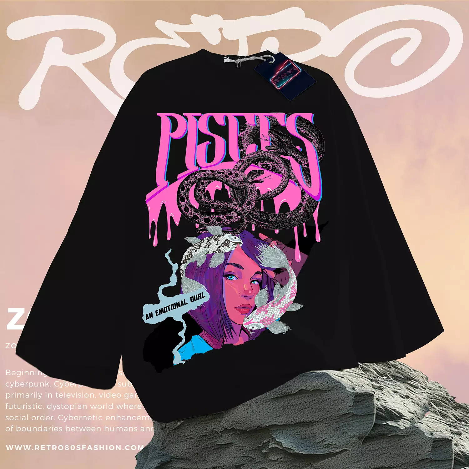 Pisces pink long sleeves  1