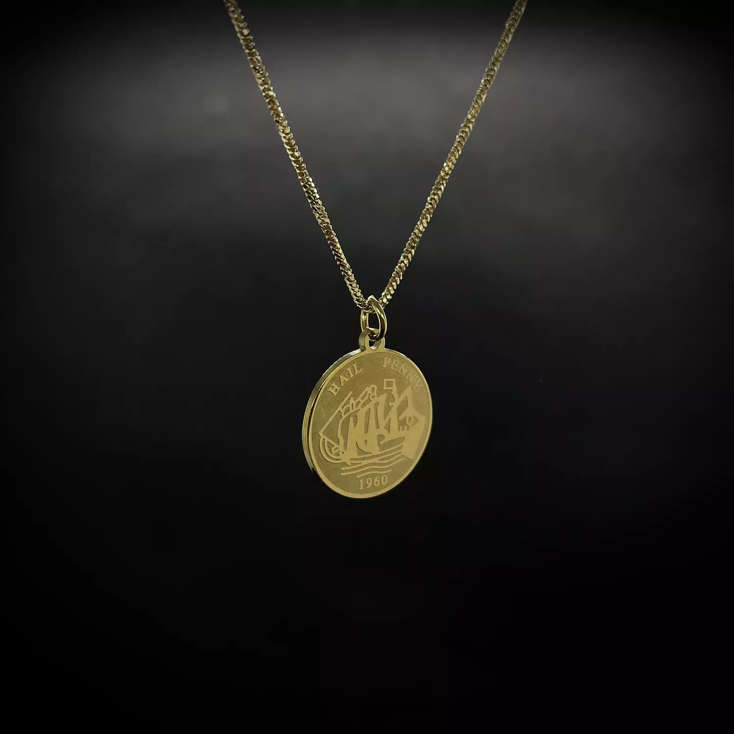 Double Face Coin Necklace 1