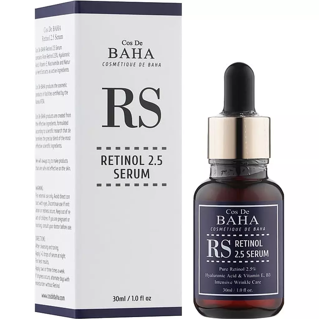 Cos De BAHA - RS Retinol 2.5 Serum Jumbo 60 ml