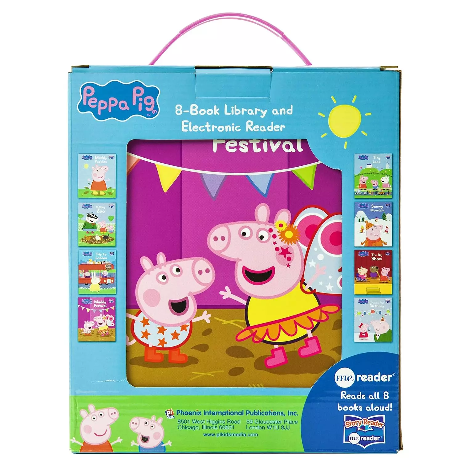 Peppa Pig - Me Reader Electronic Reader 8 Sound Book Library 3