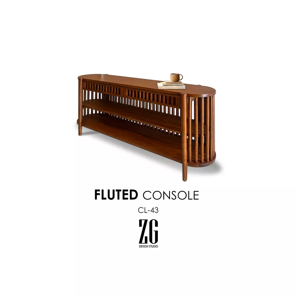 FLUTED CONSOLE