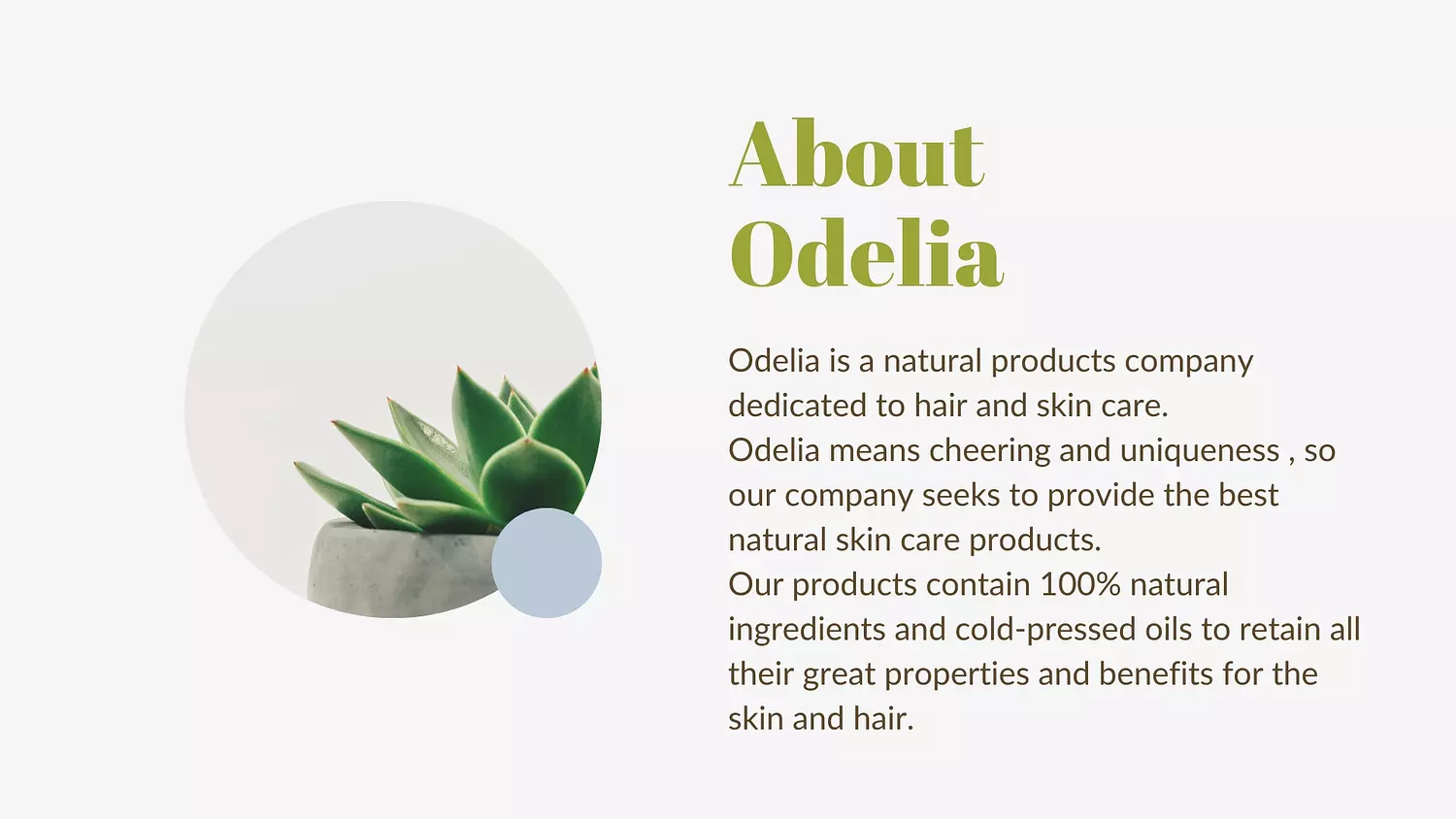 banner image for odelia