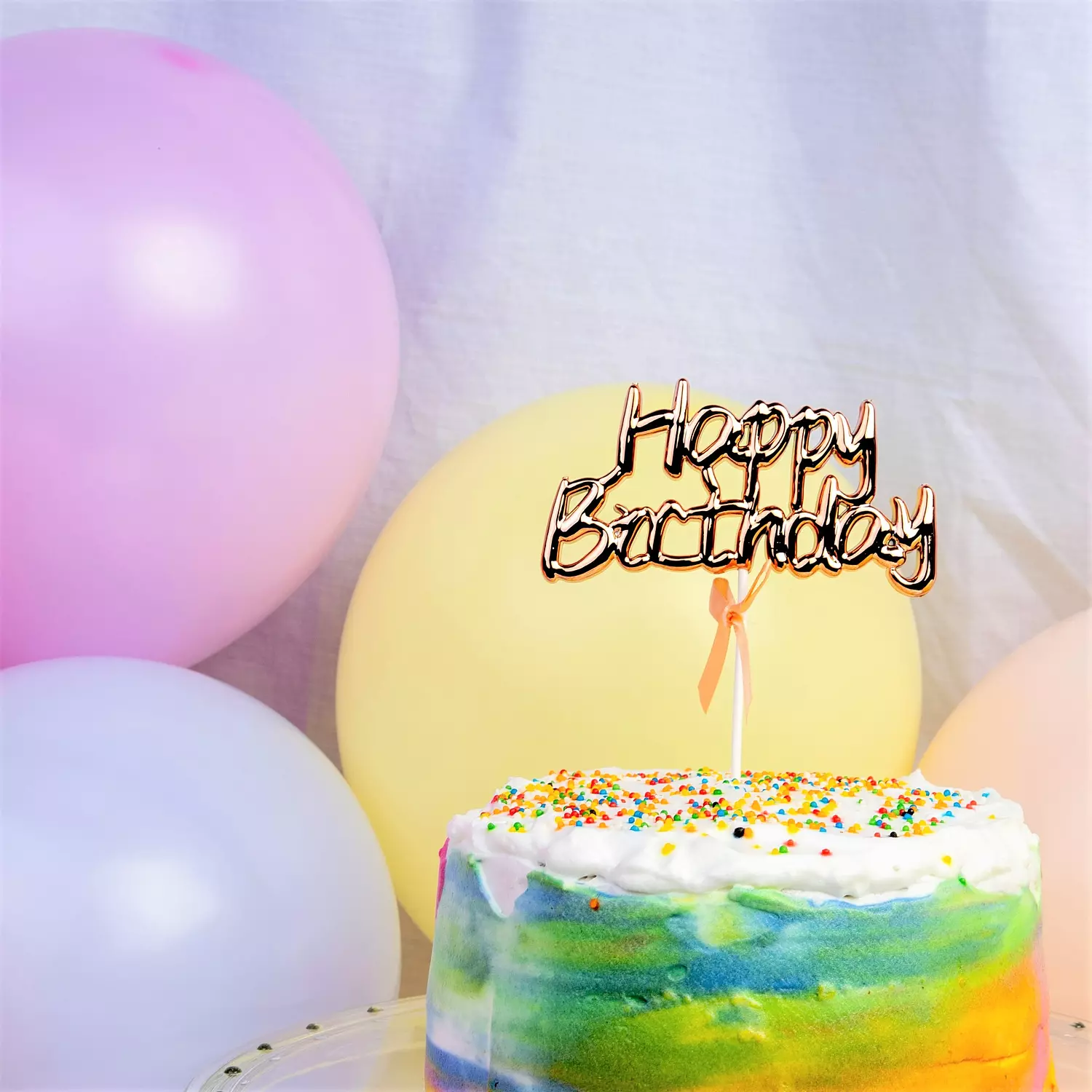 Happy Birthday Cake Topper 1