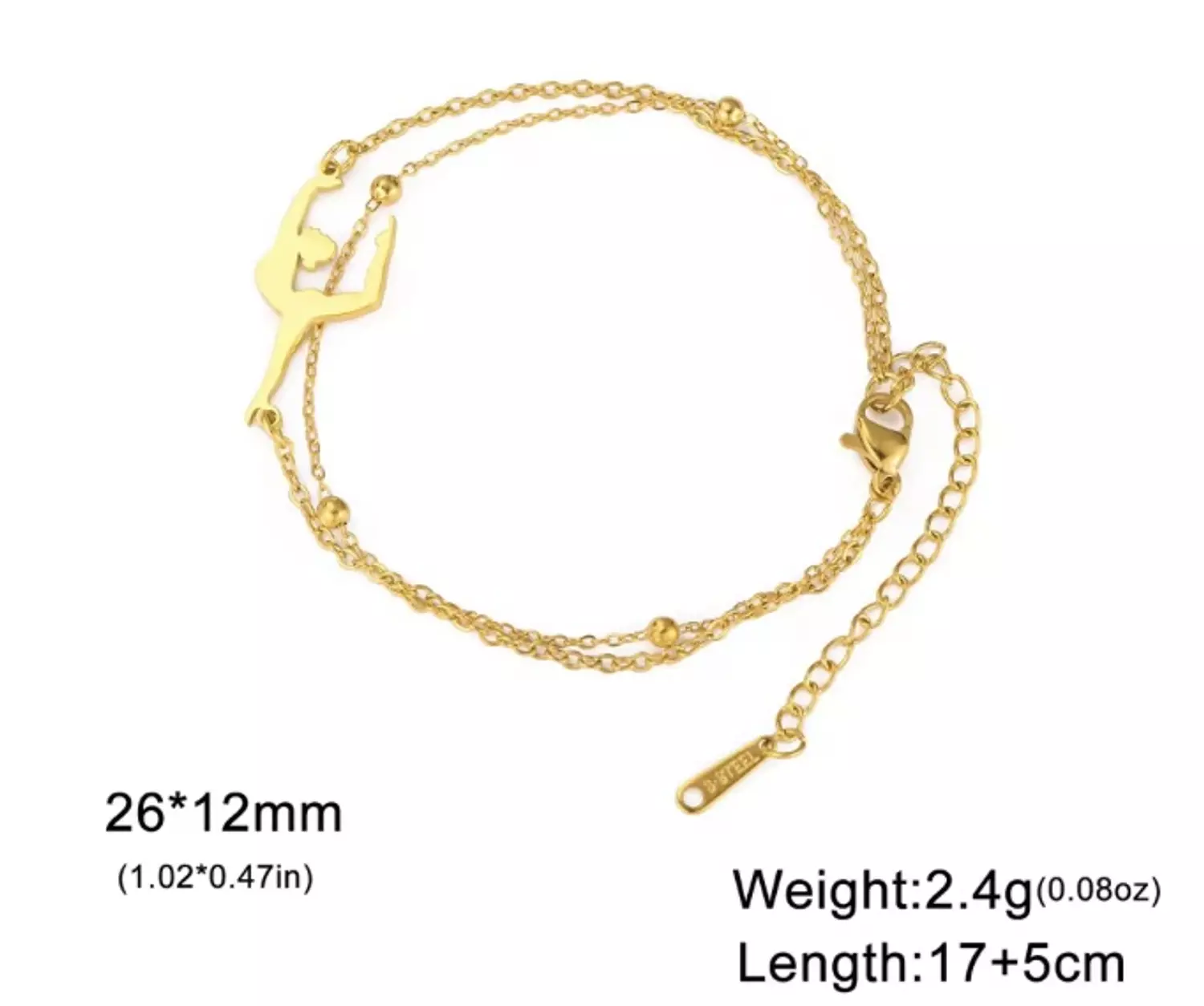 Bracelet | Gymnastics | Golden 3