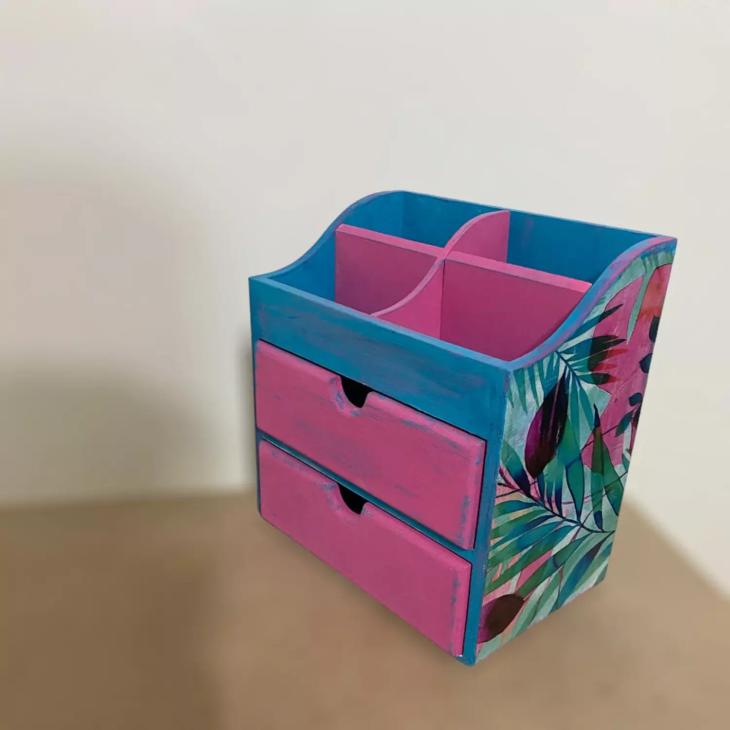 tropical two drawers organizer  hover image