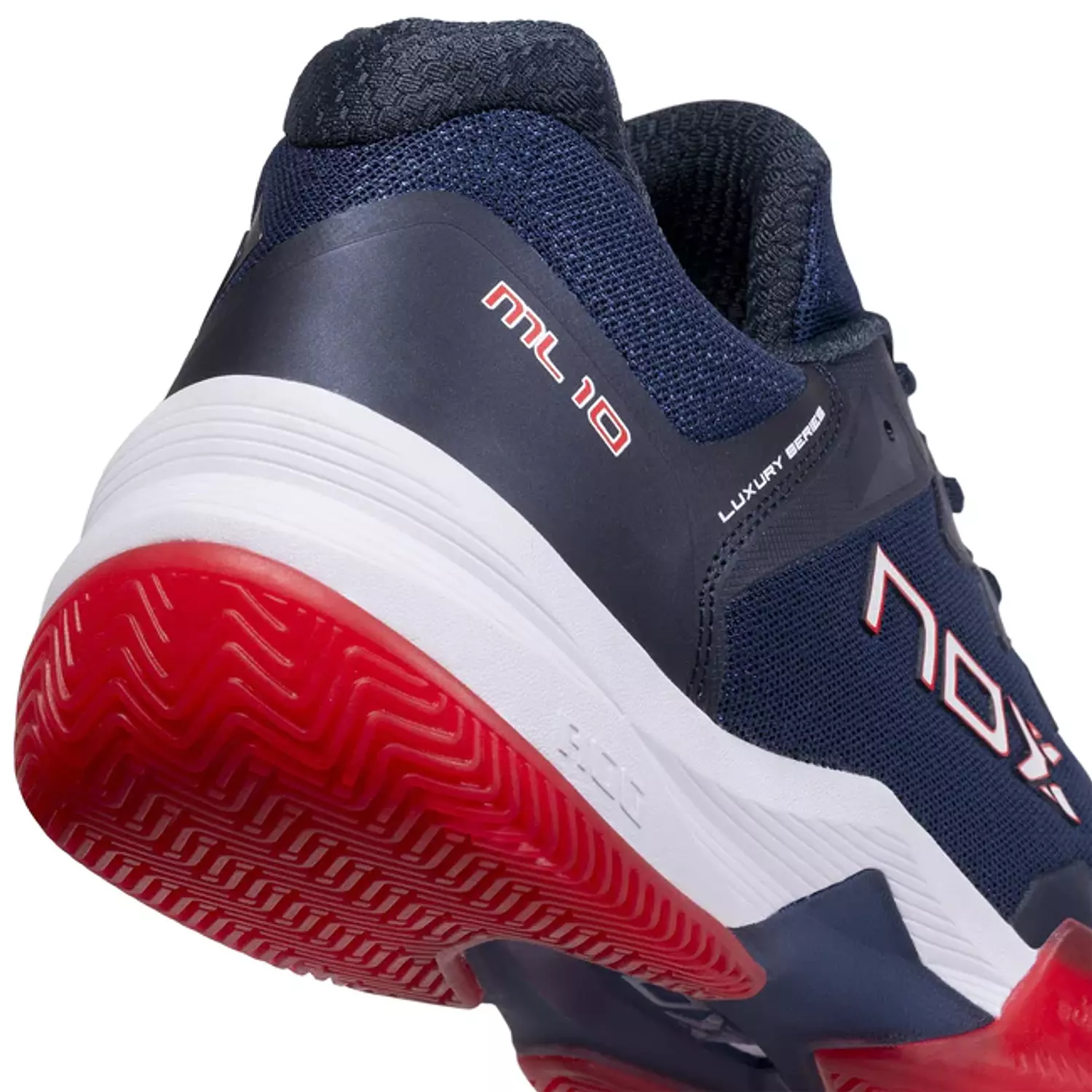 Nox Padel Shoes ML10 HEXA Blue Navy/Red 5