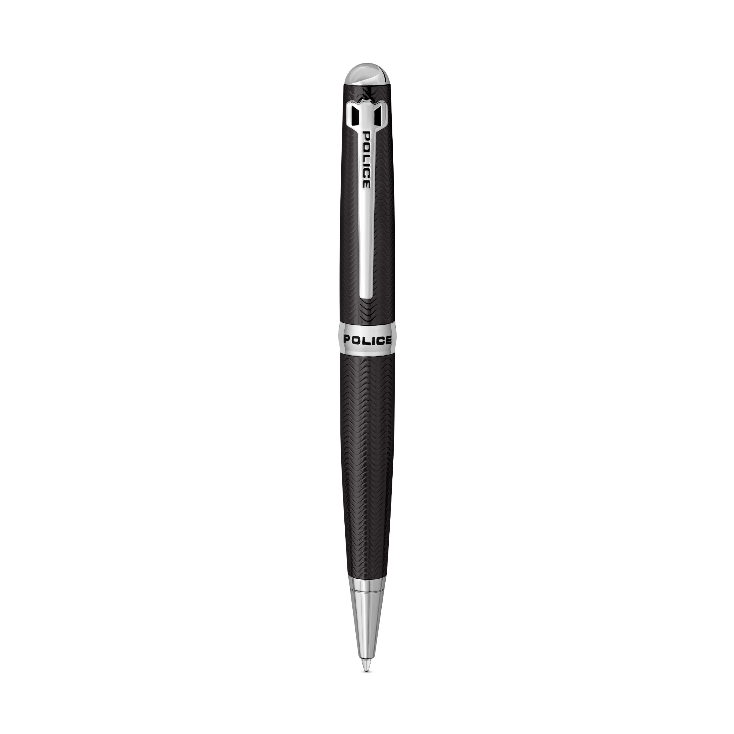 POLICE - Ball Point Pen For Men Black & Silver Color - PERGR0002603