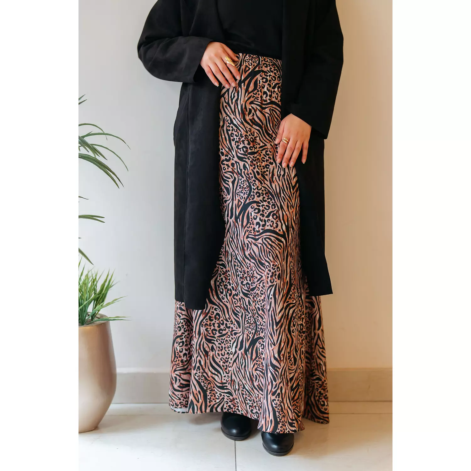 Maxi Animal Skirt hover image