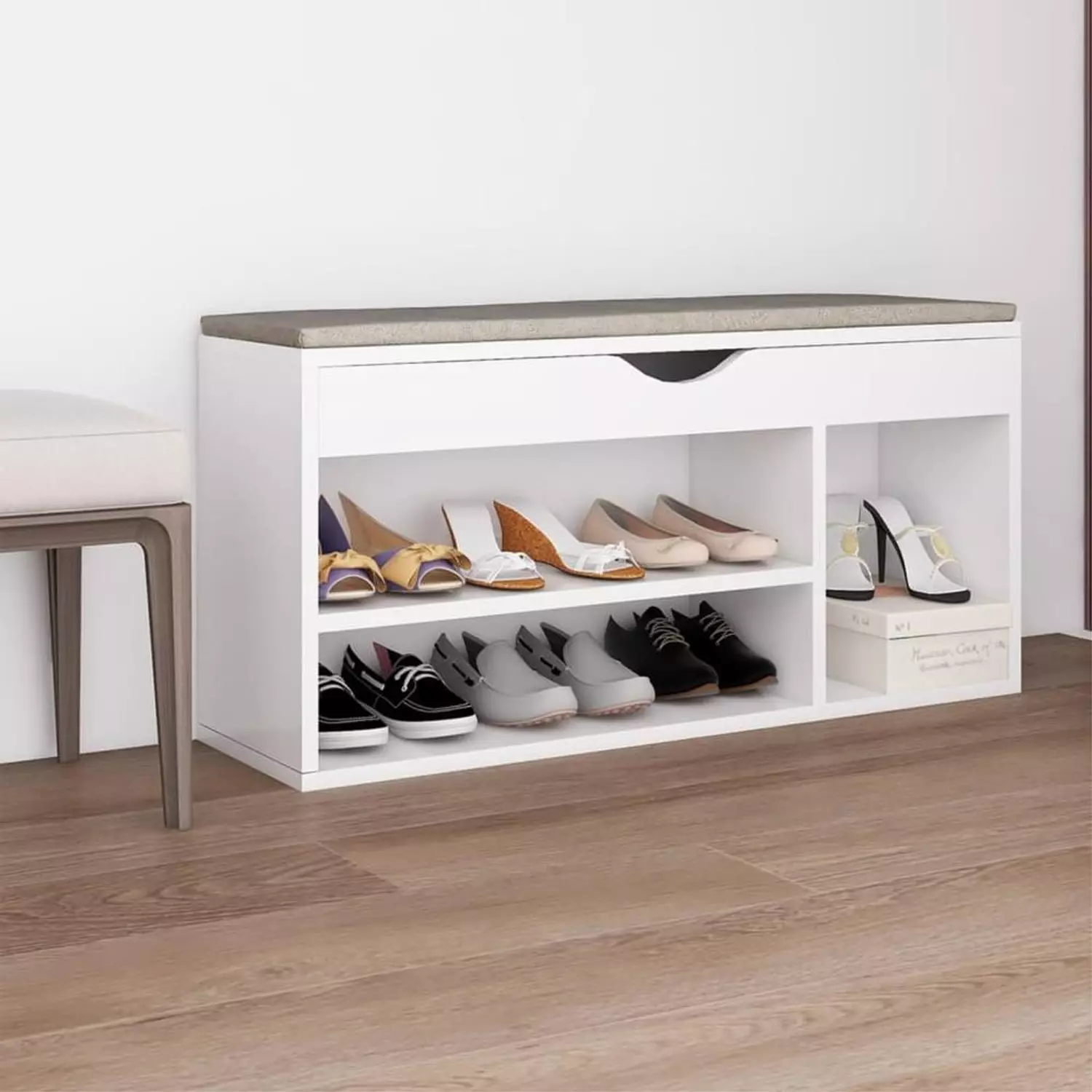 Banquette Shoe Storage 80x35x50 cm - Artco.sho011 3