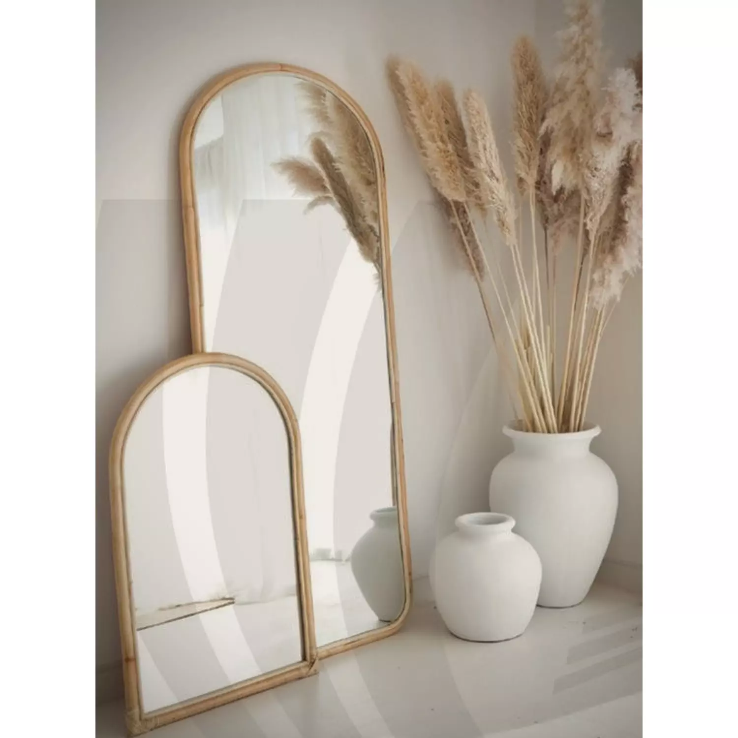 Arco Bamboo Mirror  hover image