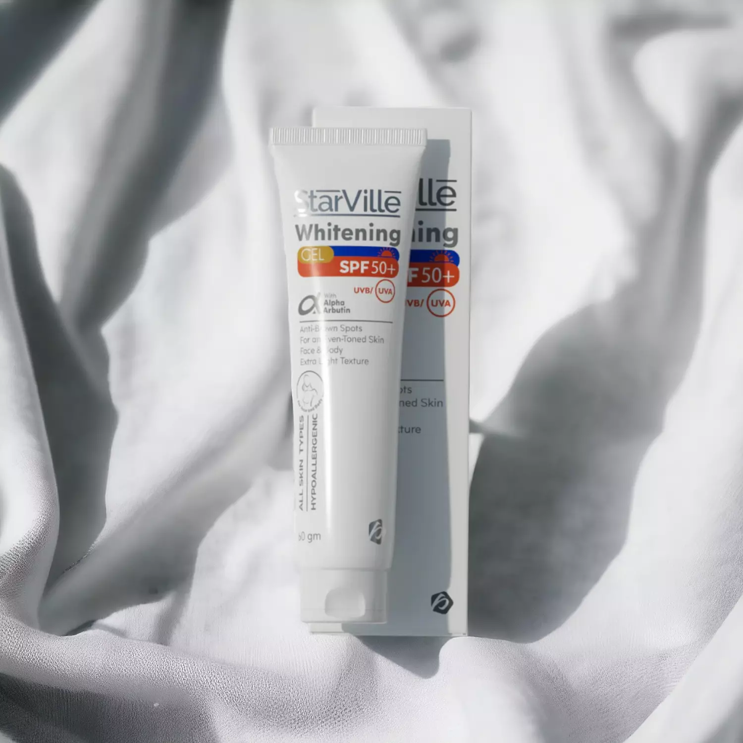 Starville Whitening Sun Screen Spf 50+ Gel - 60 gm hover image