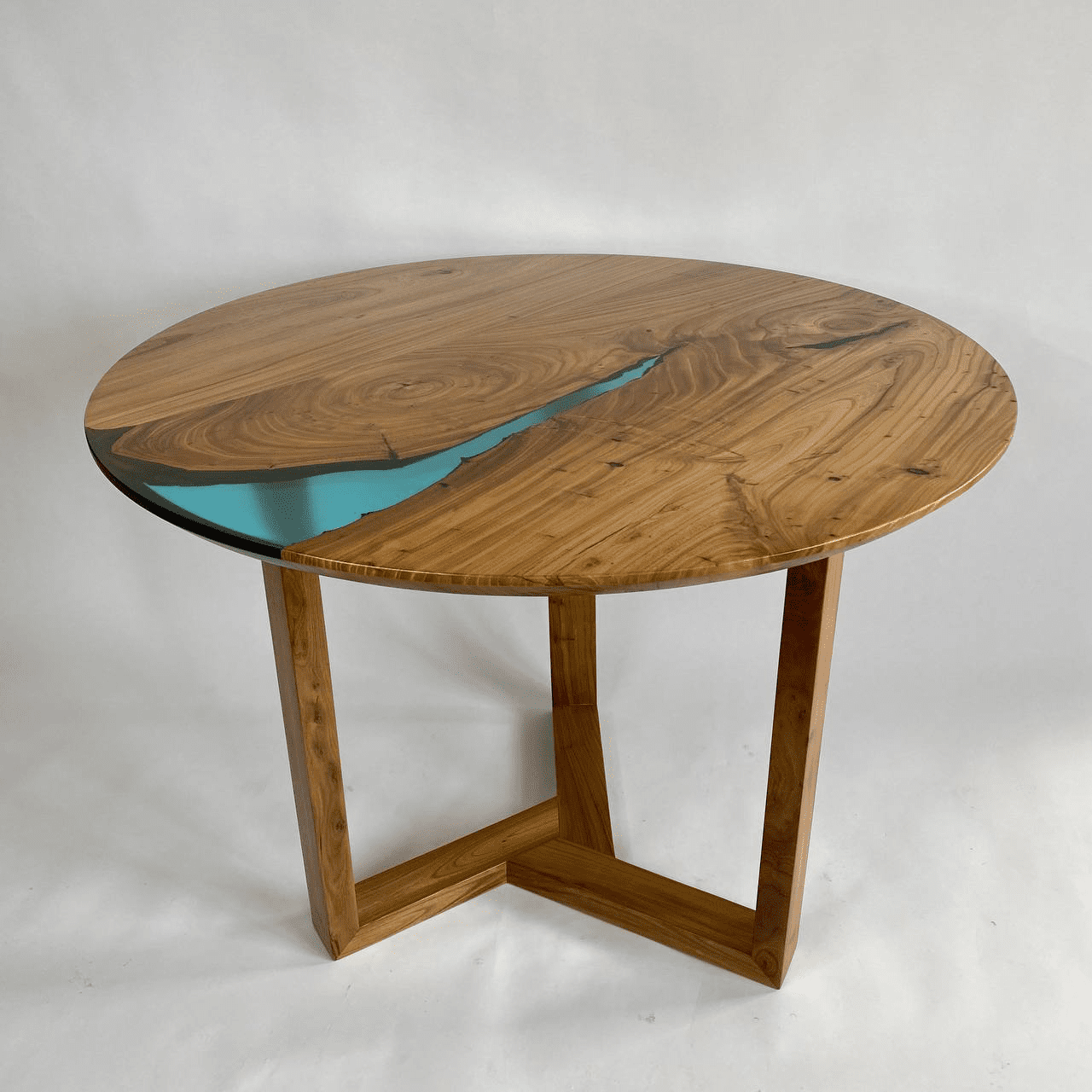 Wooden table hover image