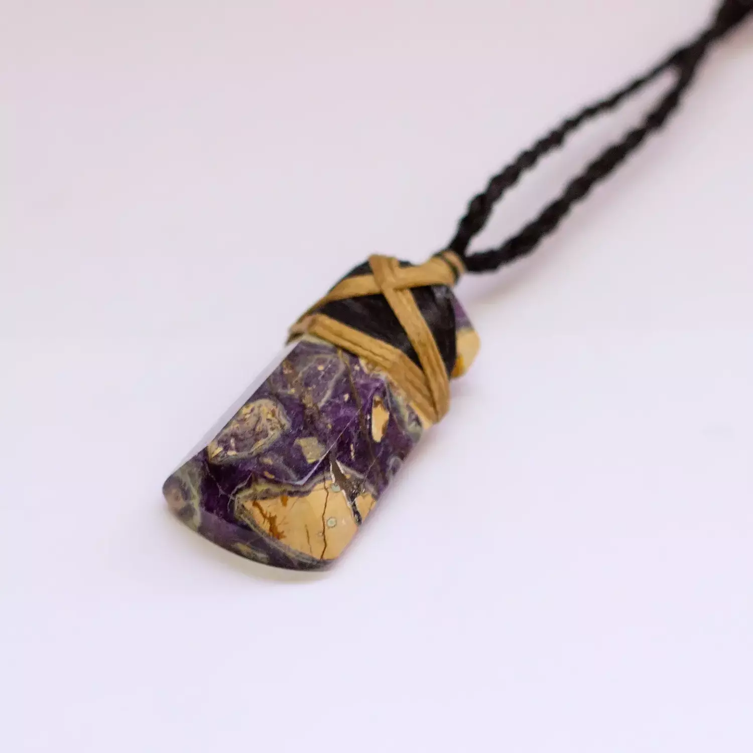 Charoite Toki Necklace 2