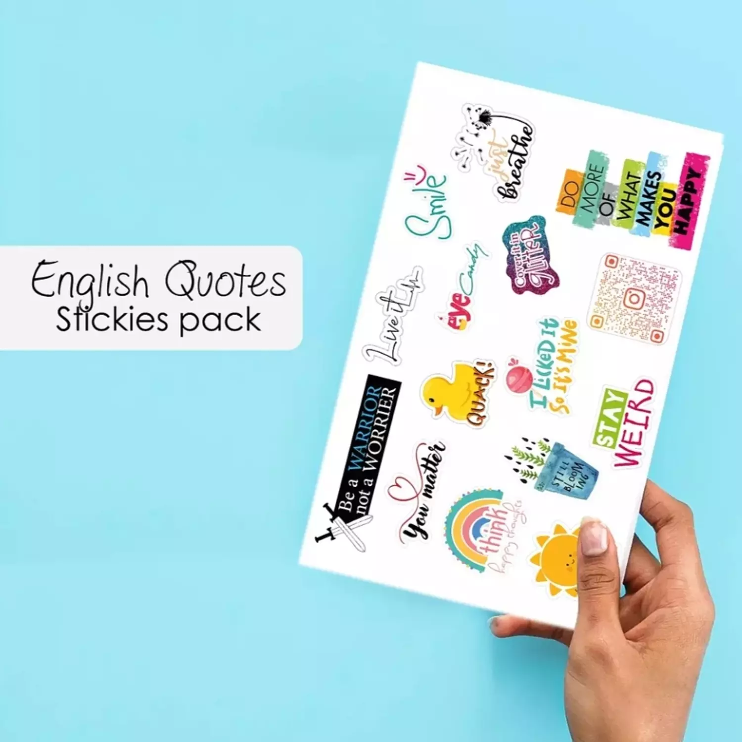 English Quotes Sticker Set hover image