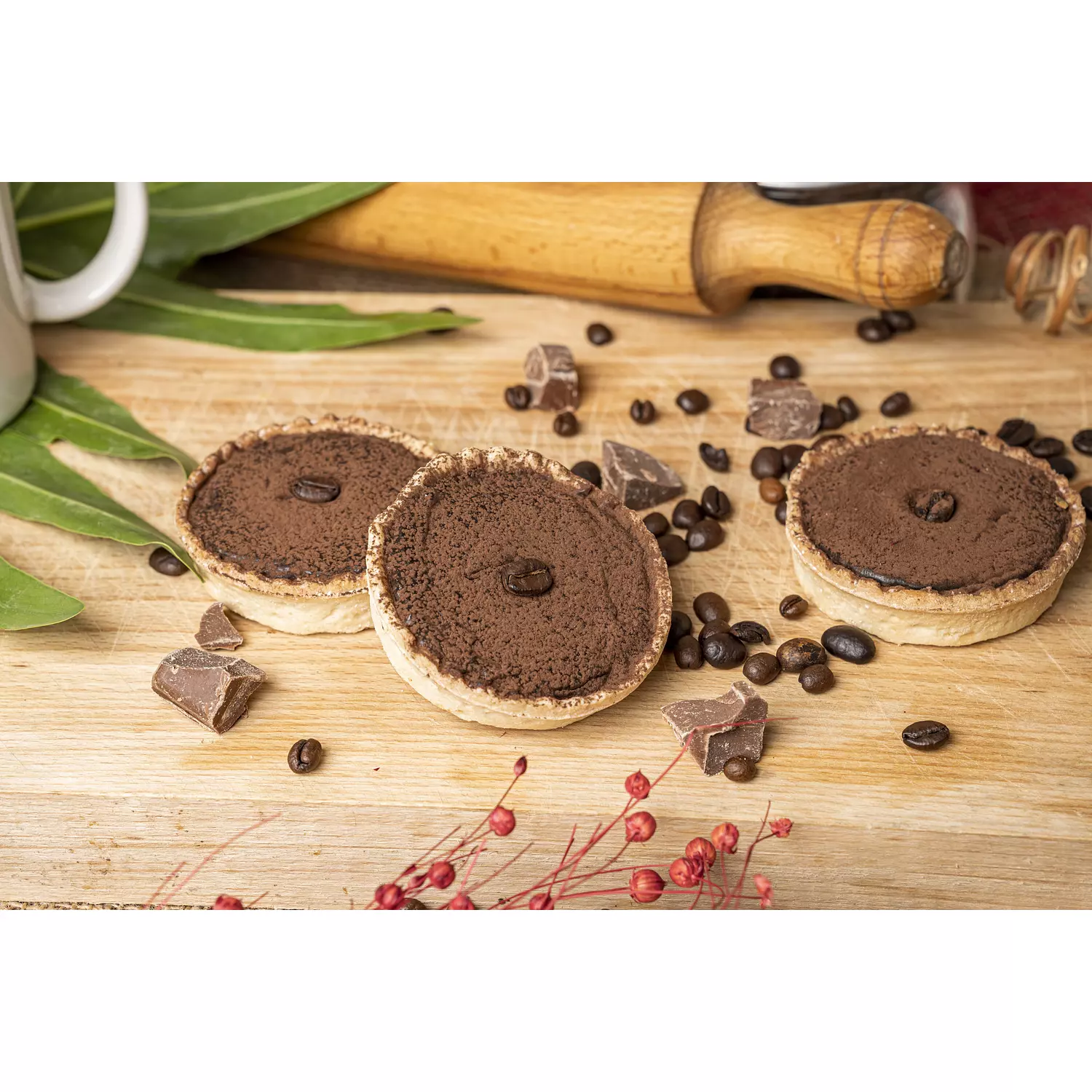 Chocolate Orange Tartlette (7cm)  (pack of 6  pieces) 6