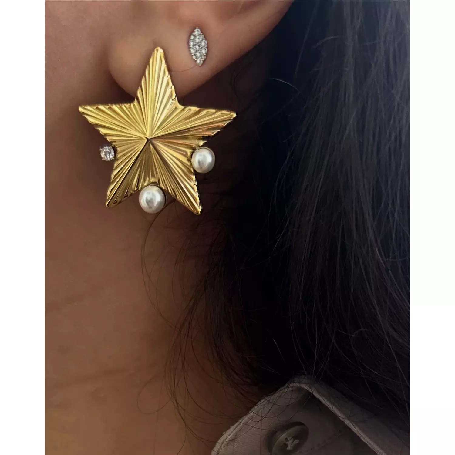 Statement Star Earrings  2