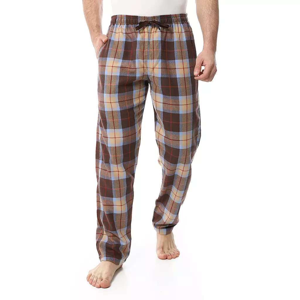 Shorto Winter Check Pants - Brown * Beige - 4045 - 024 - 02  