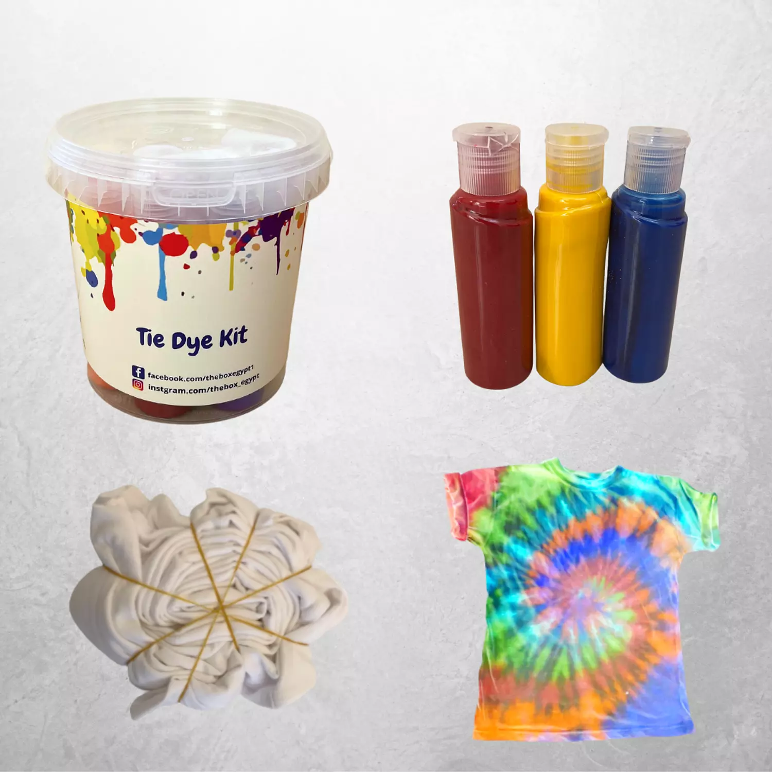 Tie dye 1 T-shirts kit  hover image