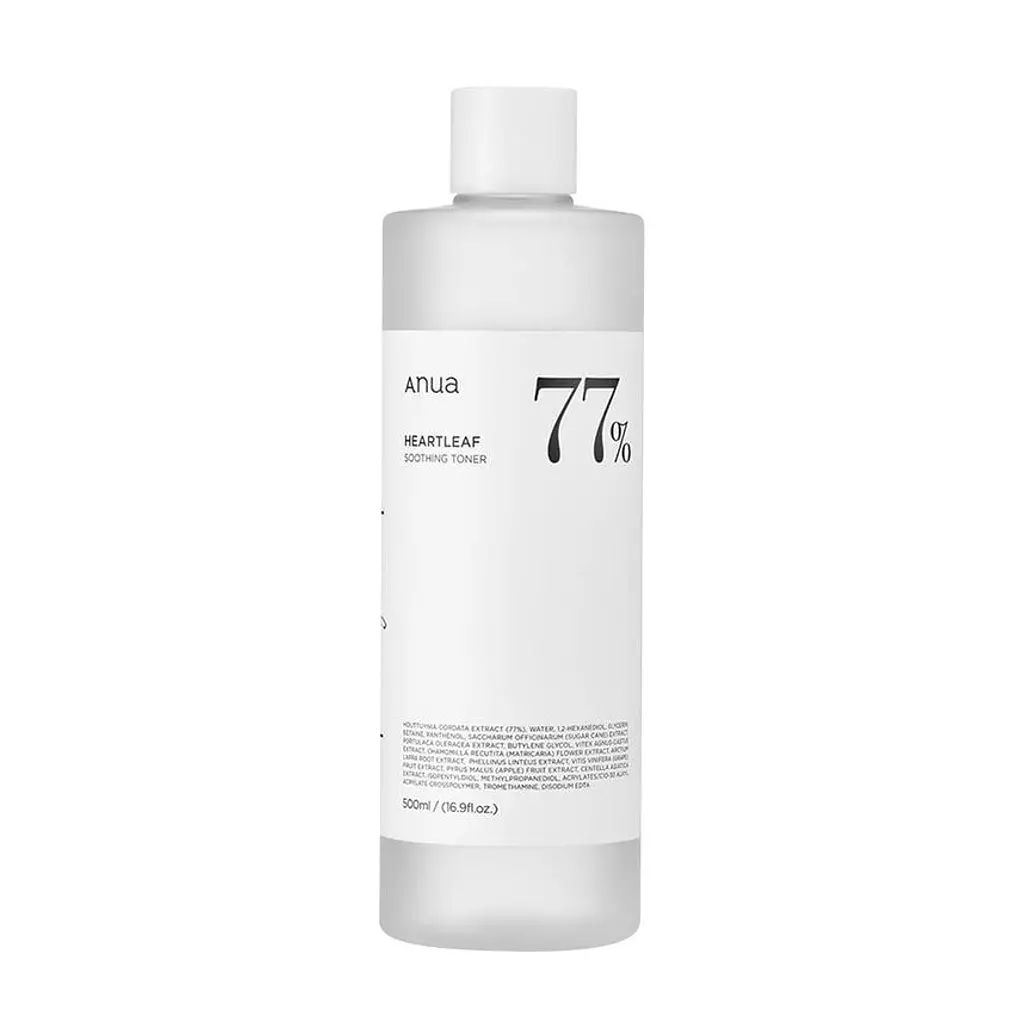 Anua - Heartleaf 77% Soothing Toner 500ml