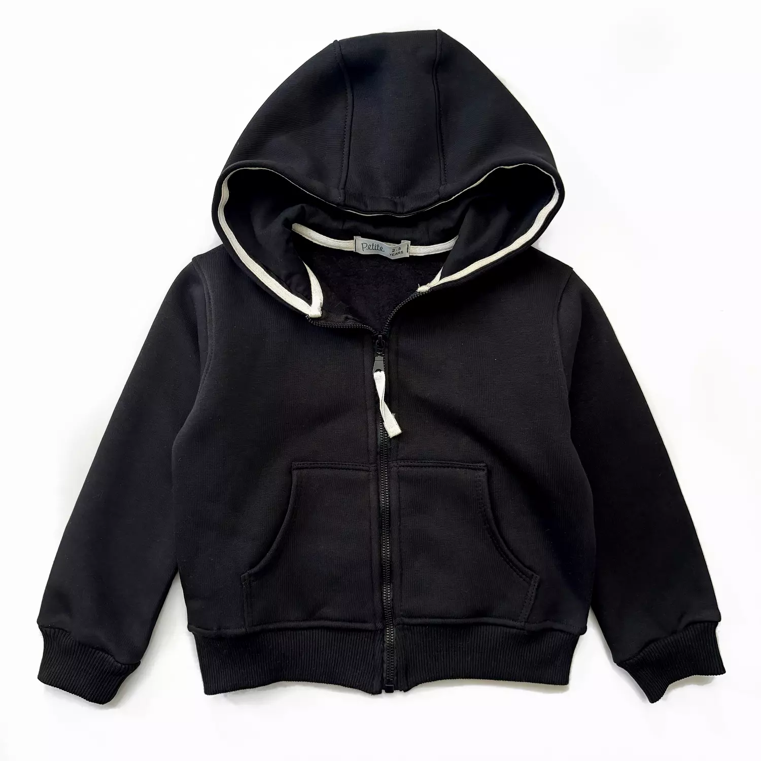 Black Zip-up Hoodie hover image