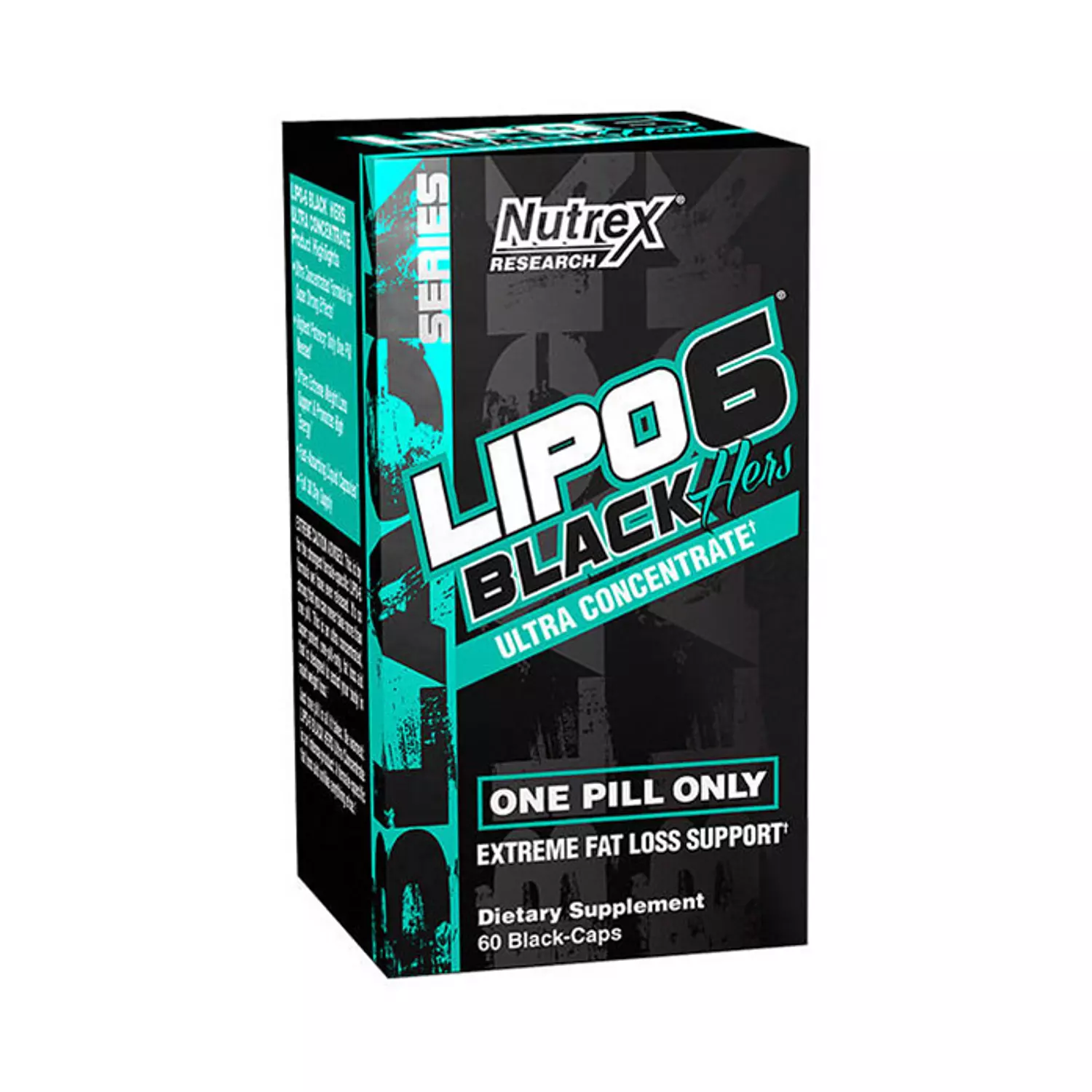 Lipo 6 Black Hers, Extreme Potency, Nutrex Research, 120 Capsules hover image