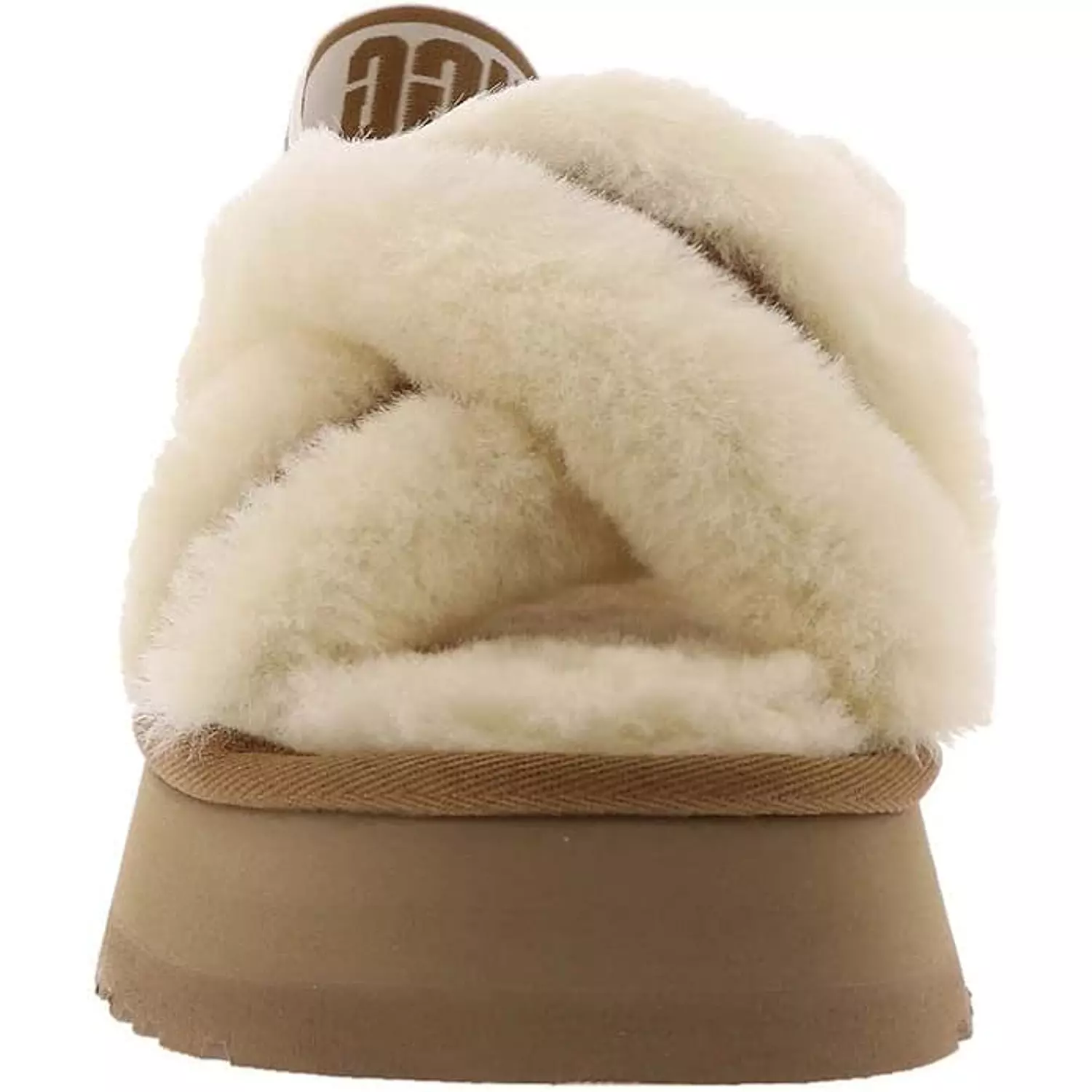 UGG womens Disco Cross Slide Slipper 4