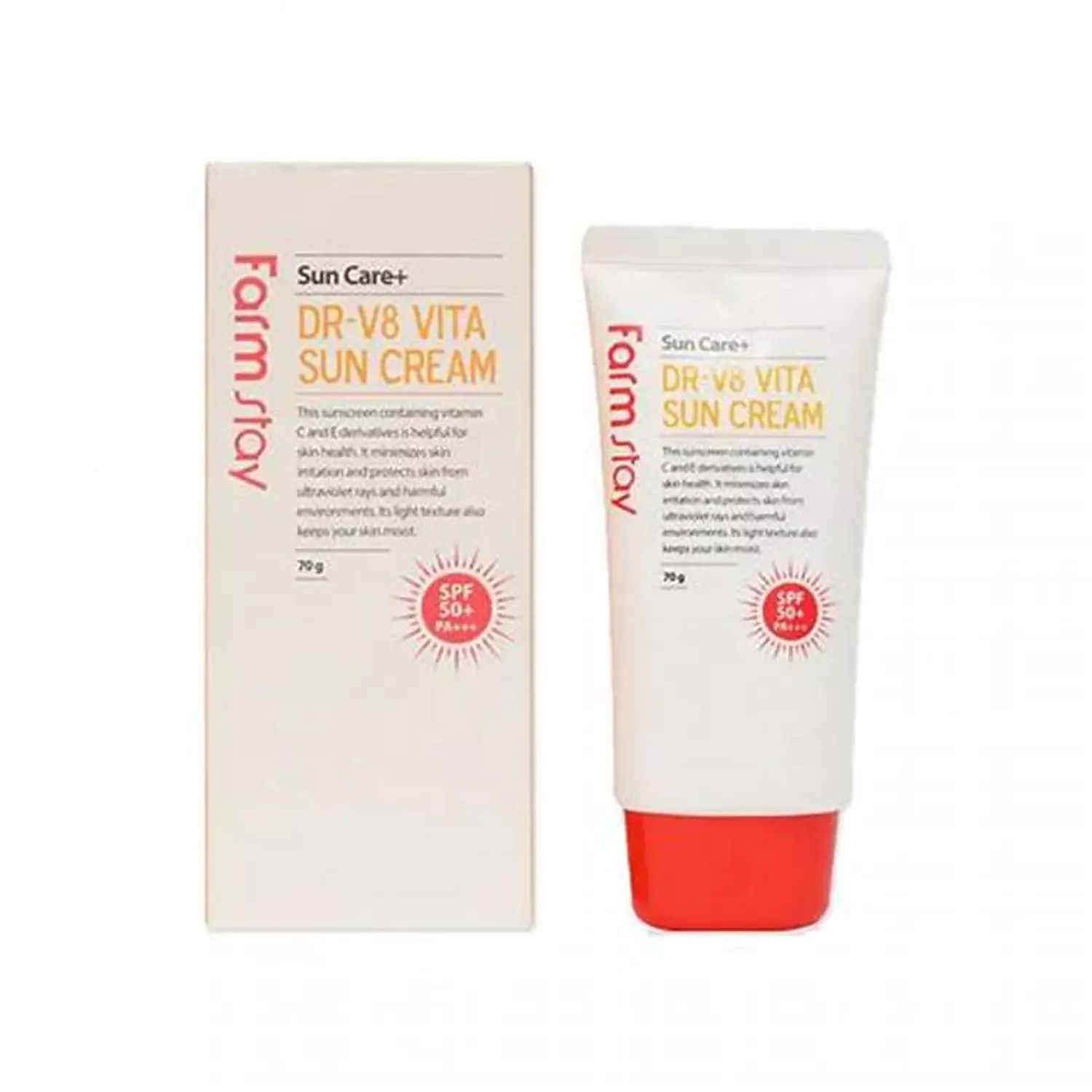 Farm Stay DR-V8 Vita Sum Cream SPF 50+ PA+++ 70g hover image