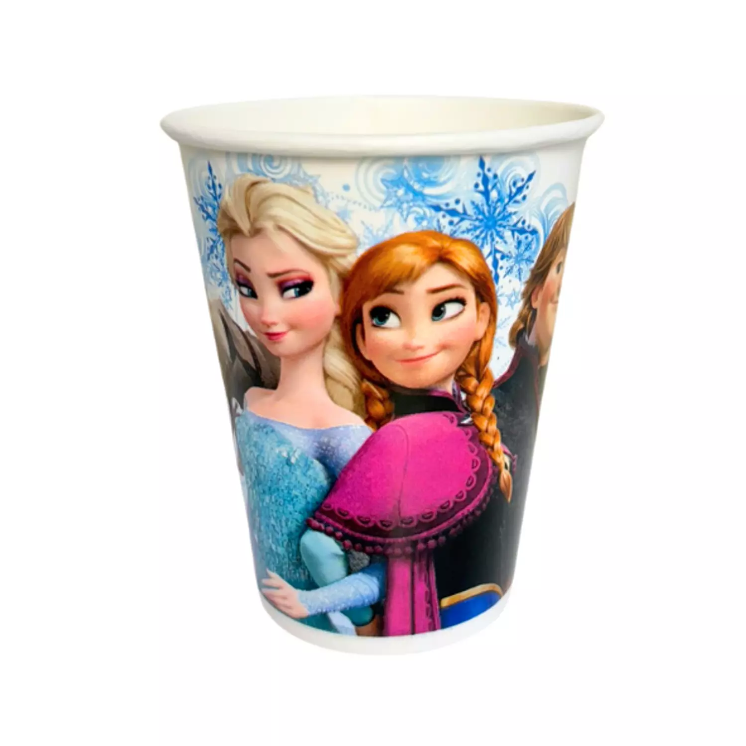 Frozen White Paper Cups 1