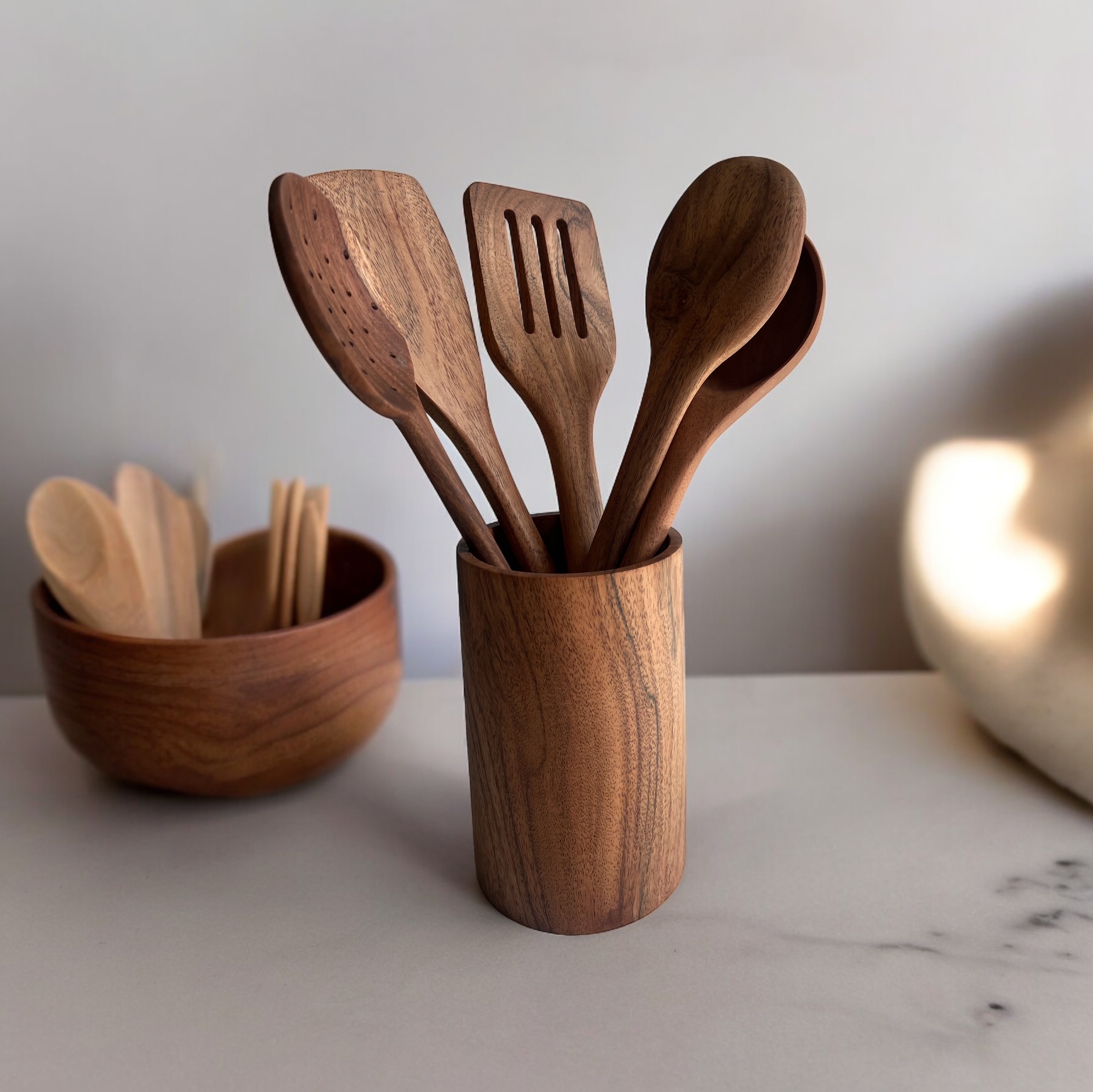 wooden cooking utensils hover image