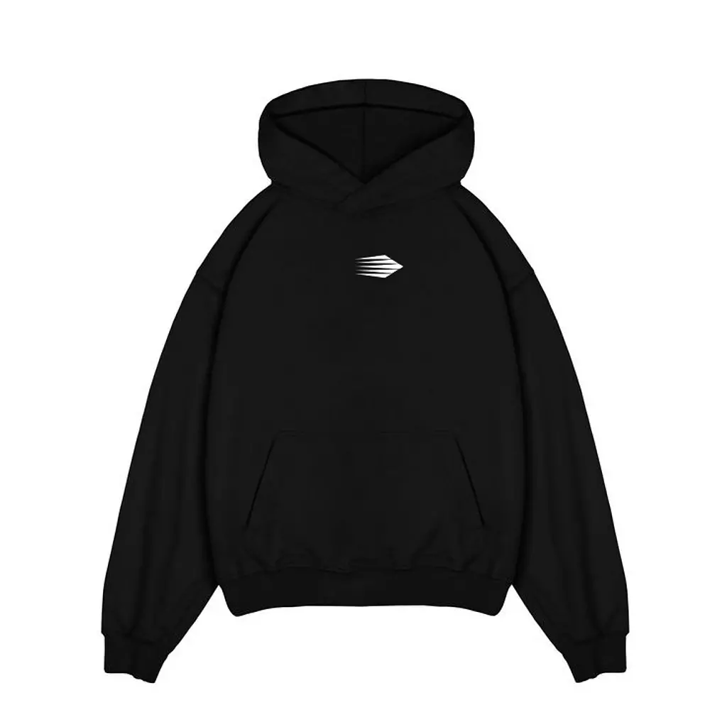 oversized Hoodie Black 