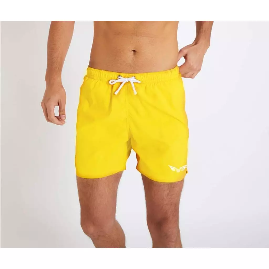 YELLOW SWIMWEAR SHORT