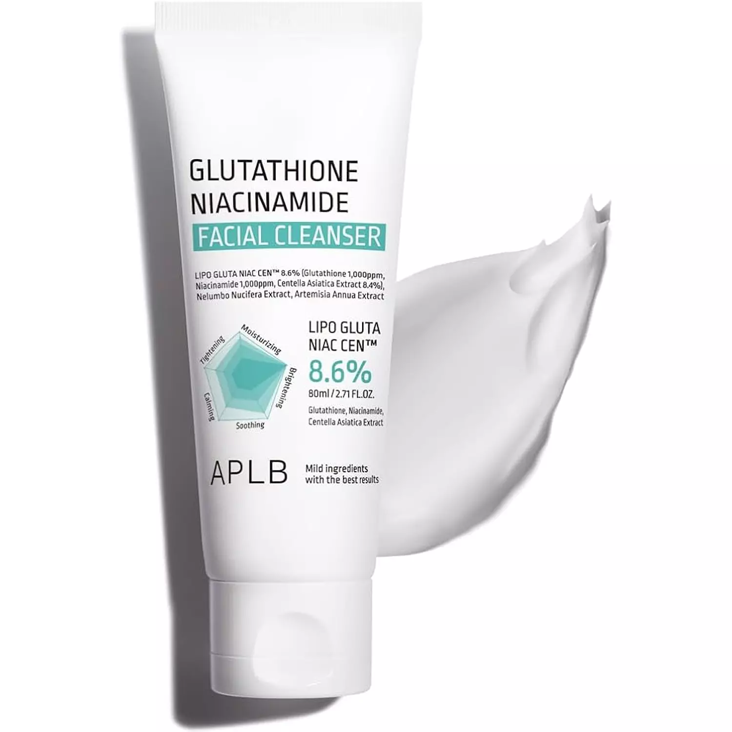 APLB - Glutathione Niacinamide Facial Cleanser 80ml hover image