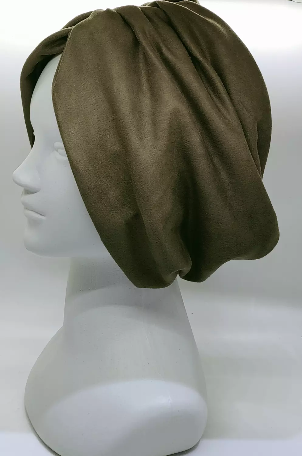 Turban-Suede-Olive hover image