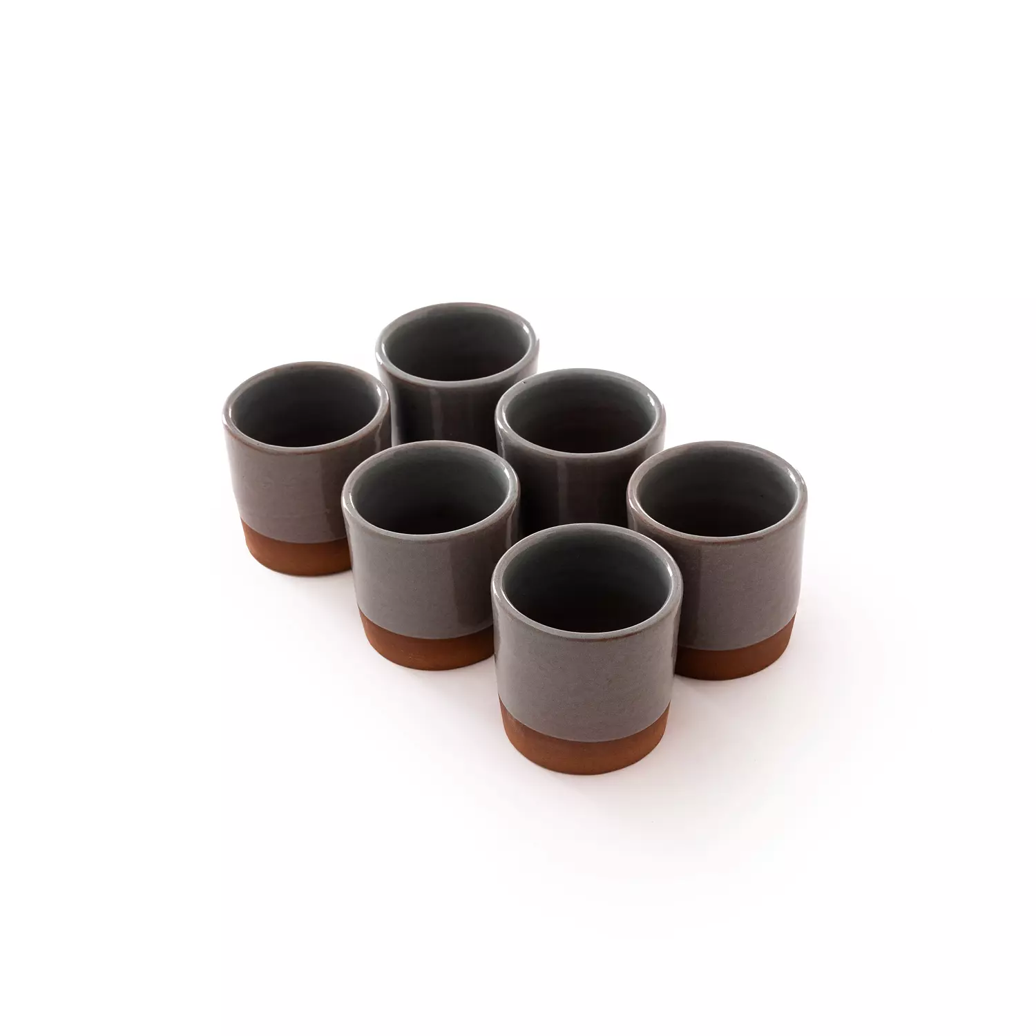 6 Pack Gouni Espresso Cups - Bluish Grey hover image