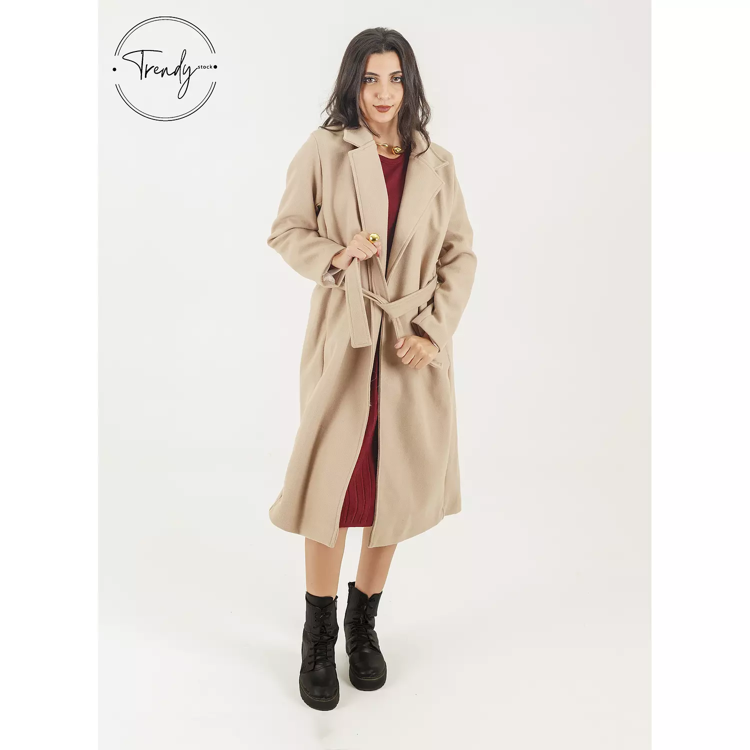 Long Wool Coat 3