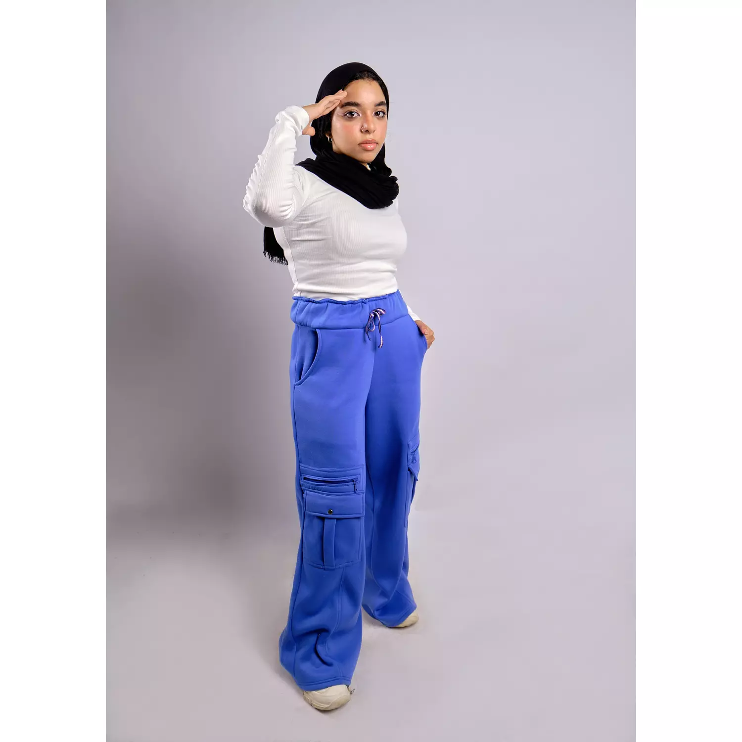 wide comfy cargo pants  8