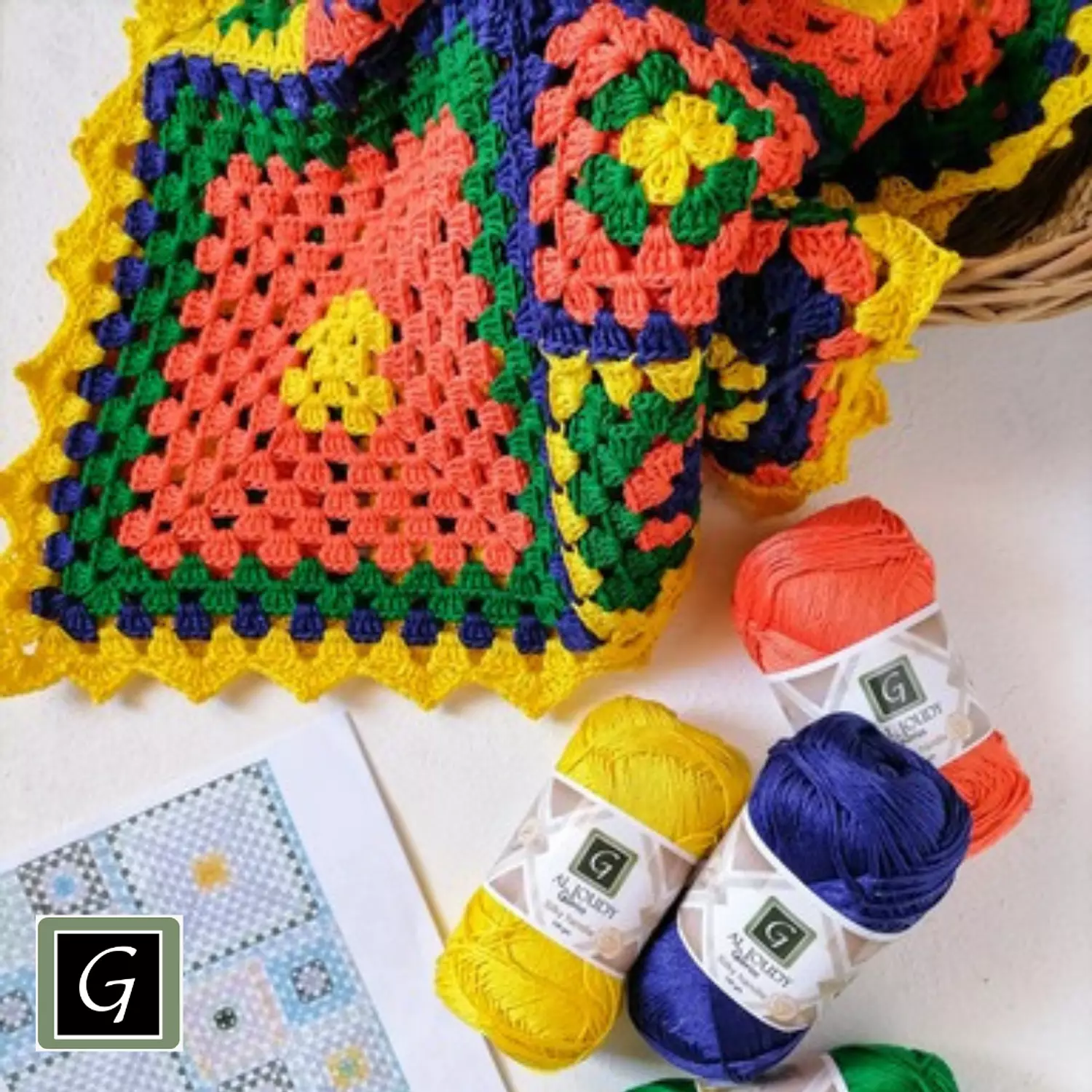 Colorful Granny Crochet Kit 2