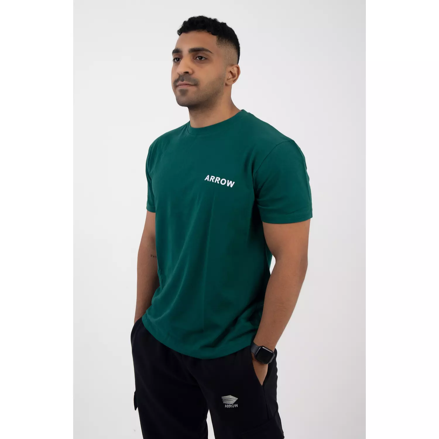 Fitted Green T-Shirt  hover image