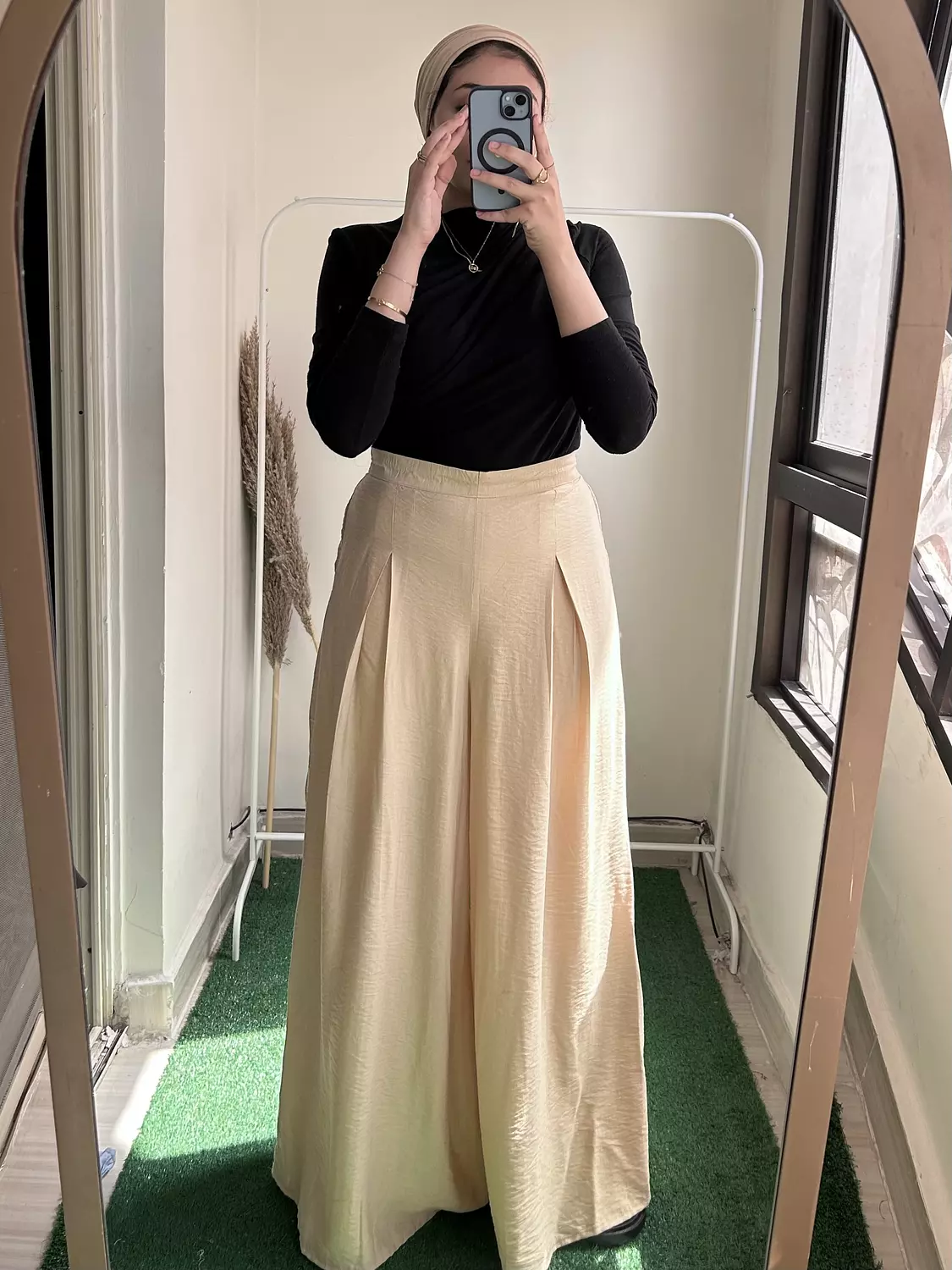 Wide classic pants hover image