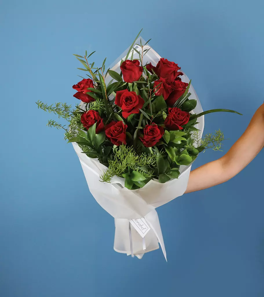 Crimson Crush Flower Bouquet 