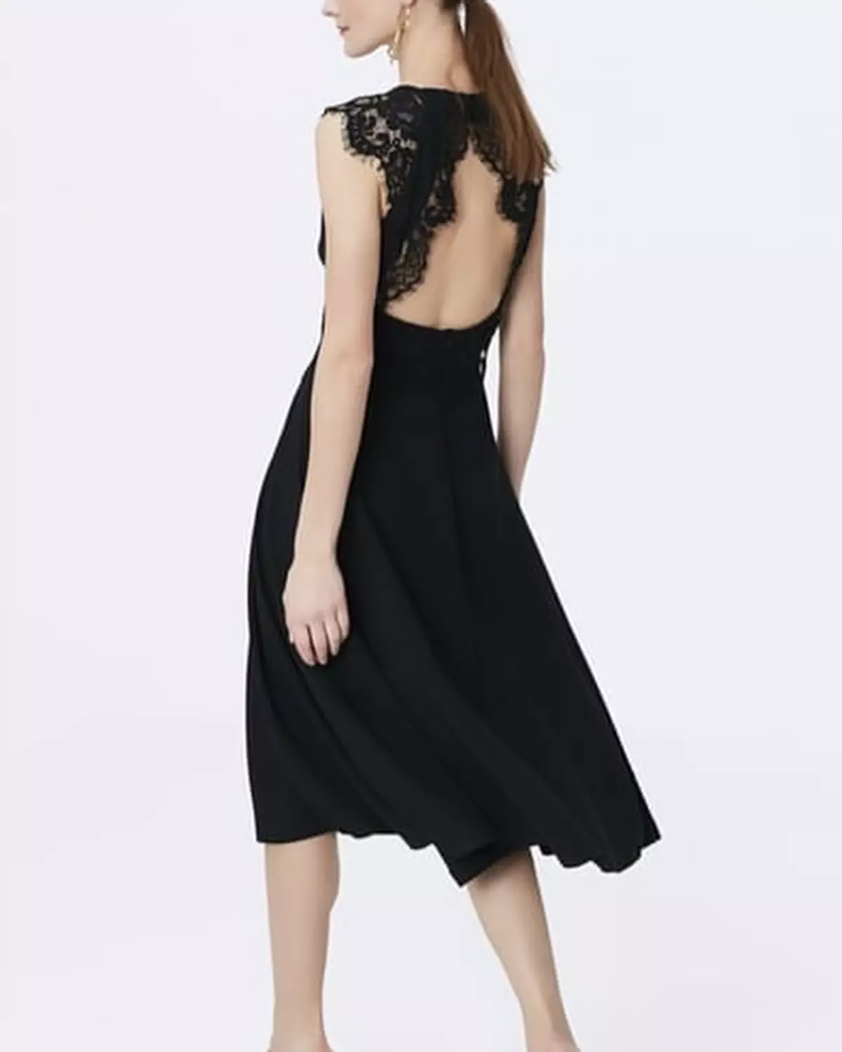 Lace Midi Dress hover image