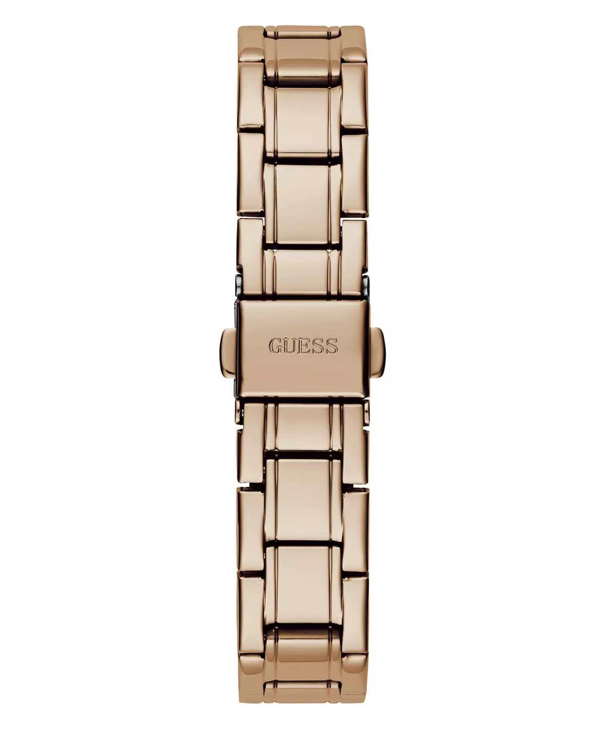 GUESS GW0532L3 ANALOG WATCH For Women Round Shape Rose Gold Stainless Steel Polished Bracelet 3