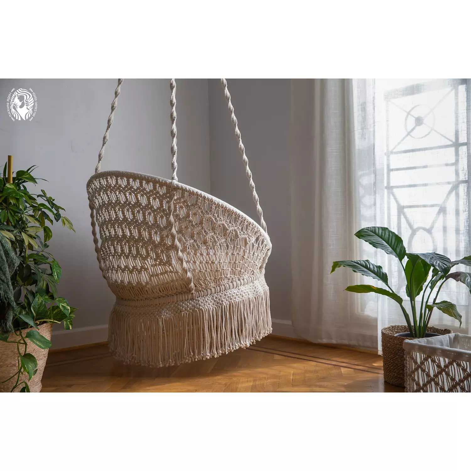 SQUARE CIRCLE MACRAME SWING 2